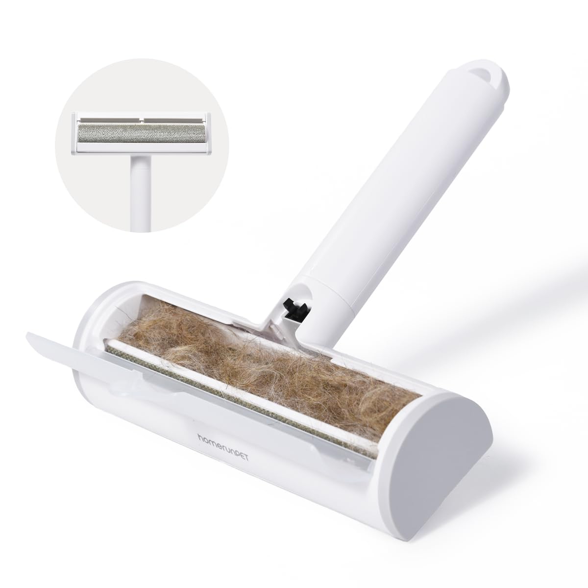 Reusable Pet Hair and Lint Remover – Portable Fur Roller for Cats and Dogs - Multi-Surface Tool for Clothes, Couches, Furniture & Bedding Washable Two-Way Roll Effortlessly Remove Hair, Fur, and Lint