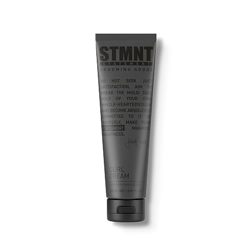 STMNT Grooming Goods Curl Cream Texture Without Crispiness