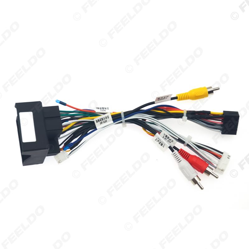 Car for Audio Wiring Harness with Canbus Box for MAXUS T60 2016 Aftermarket 16pin CD/DVD Stereo Installation Wire Adapter - (Color Name: B only canbus Box)