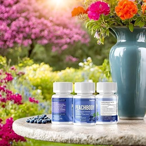 Miniatura 3 de Peachlife Supositorios vaginales probióticos con aloe vera de Peachbody - Aroma y sabor a arándanos