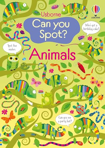 Can you Spot? Animals: A Picture Book for Children (Ages 4-7) About Spotting and Counting Animals