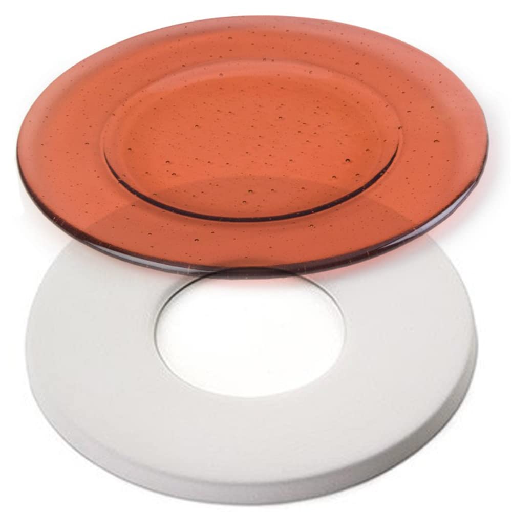 Bullseye 7.1'' Drop Out Ring Glass Fusing Kiln Mold