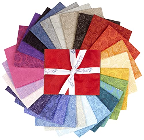 FreeSpirit Fabrics Kaffe Fassett Classics Aboriginal Dot Fat Quarter 17 Stück, mehrfarbig Cover