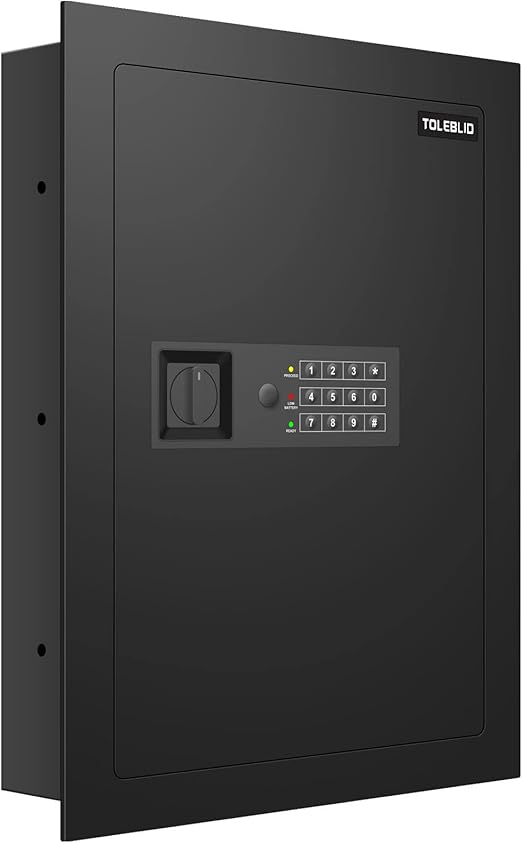 Electronic Flat Wall Safes Between the Studs Fireproof with Digital