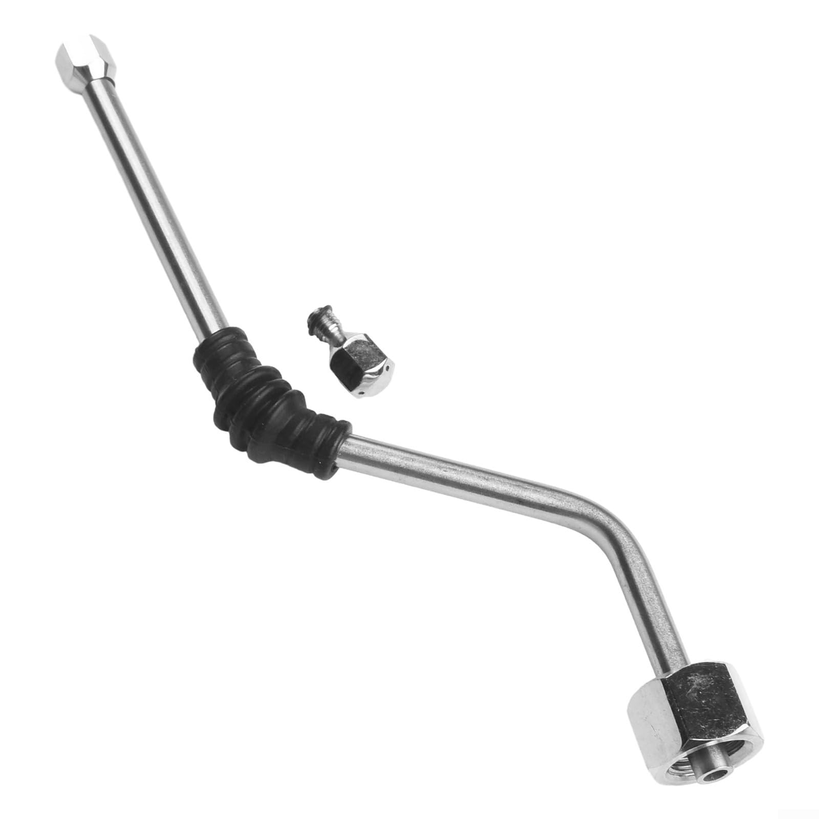 Brazo de espuma para café EC685 tubo para vapor resistente con goma de repuesto de 17cm