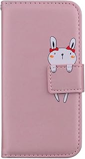 Miagon - Funda con tapa para Samsung Galaxy A05S (piel sintética, poliuretano termoplástico, función atril, ranuras magnéticas, a prueba de golpes, protector de gel, color oro rosa)