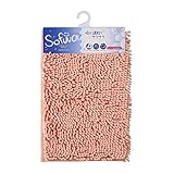 山崎産業(Yamazaki Sangyo) 【特許取得済み】 バスマット ソフワ マイクロファイバー 吸水 ピンク Mサイズ 45x60cm 157396