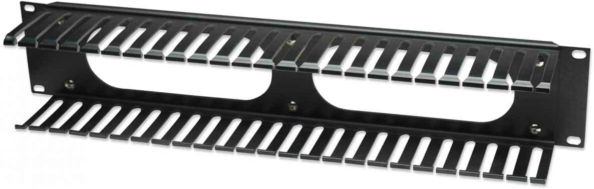 19" Front Panel Cable Manager, 2U, Intellinet 168458