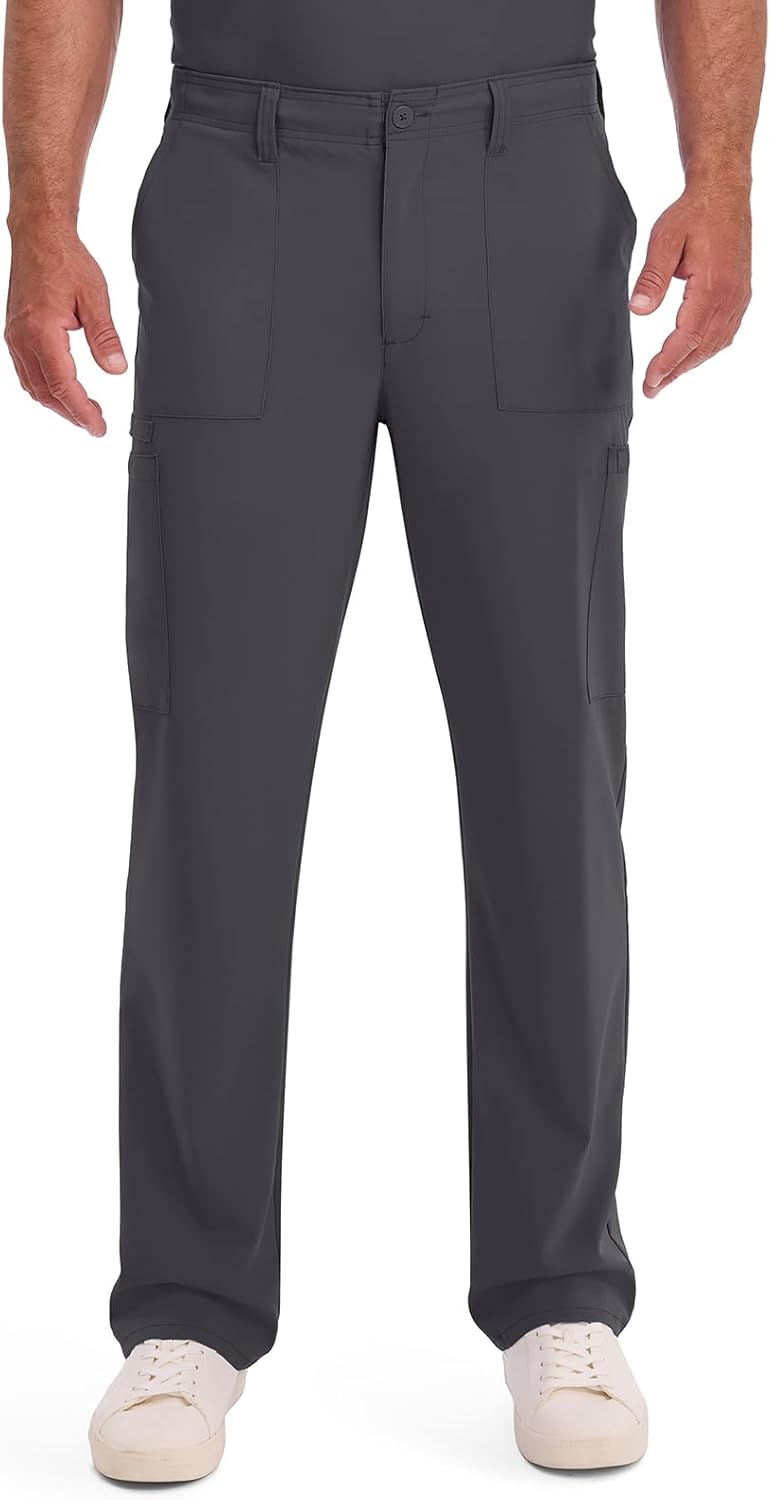 Dickies Scrub Pant for Men Natural Rise Drawstring Bottoms with 6 Pockets and Back Elastic Waistband - DK015