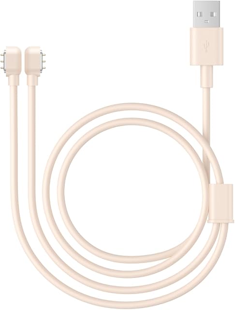 Eufy Câble de charge d'aimant original pour pompe mammaire élévatrice S1/S1 Pro, Sans mains, charge magnétique rapide, utilisation de rechange ou de remplacement, compatible avec la pompe à sein seulement (pas pour le cas de charge)