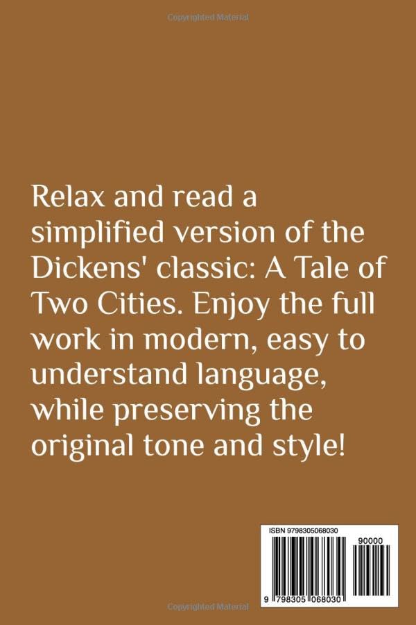 A Tale of Two Cities Simplified- Full Book Rewritten in Modern, Easy to Understand English - Image 2