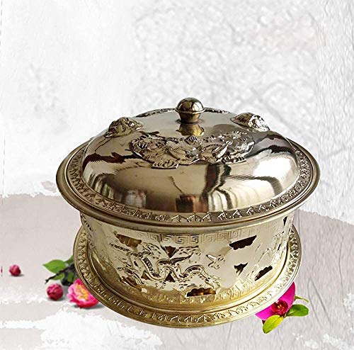 Olla de cobre para hot pot, portátil 28 cm miniatura 4