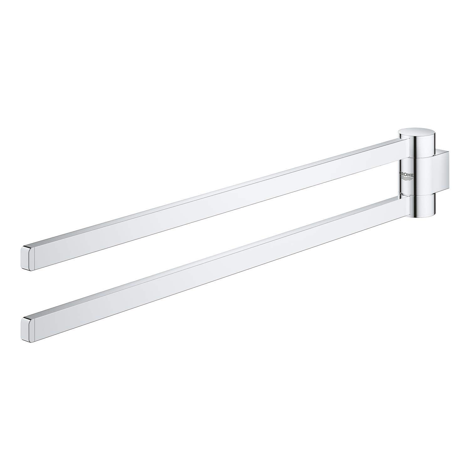 Grohe Selection 41063000 barre porte-serviette idéale pour une salle de bain familiale