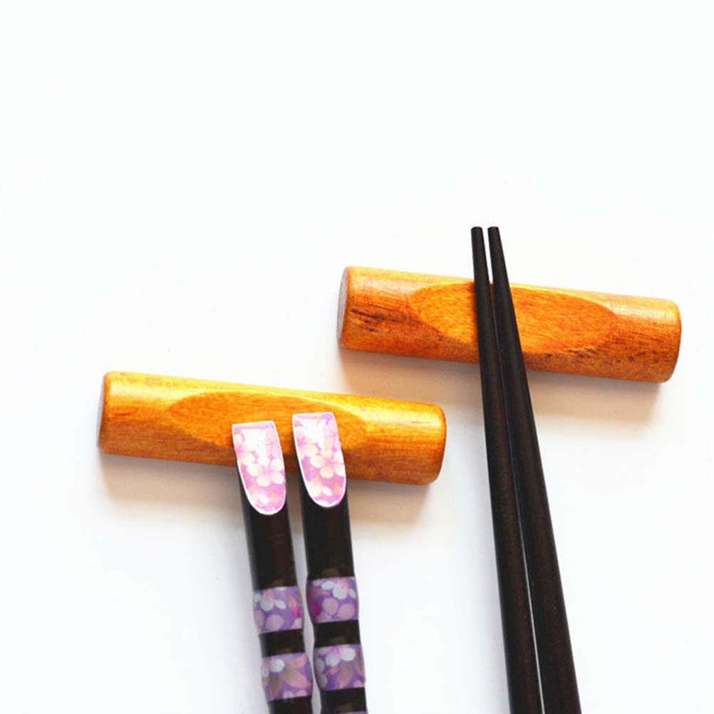 Support De Baguettes en Bois, 4pcs Support De Vaisselle en Bois Créatif, Vaisselle D'hôtel Domestique Et Fournitures De Vaisselle, Utilisé pour Placer des Couteaux, des Fourchettes