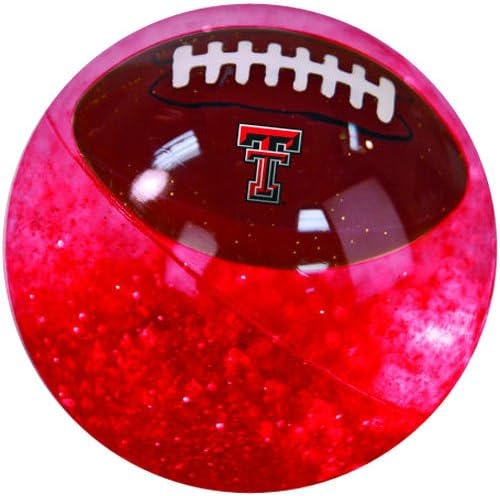 ScSPORTS NCAA Texas Tech Super Ball, 3-Inch, Clear