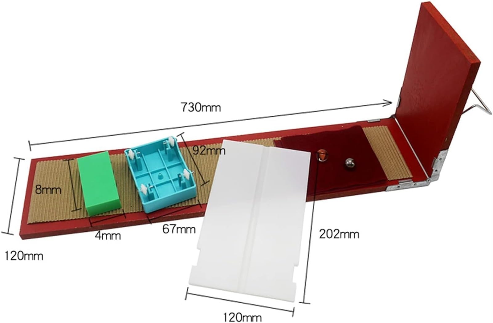 Ruch I Siła Model Eksperymentalny Symulator Pochylony Wózek Sprzęt Eksperymentalny Demonstrator Prawo Niu Instrument Dydaktyczny Do Mechaniki Fizycznej Pochylony Samochód Eksperyment Narzędzie Do Nau