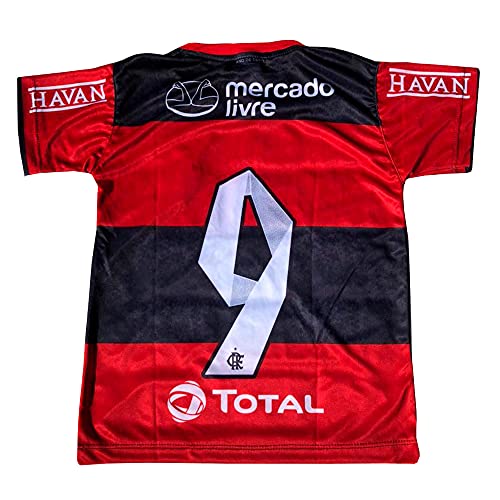 Uniforme Infantil Flamengo Torcedor com Símbolo Bordado