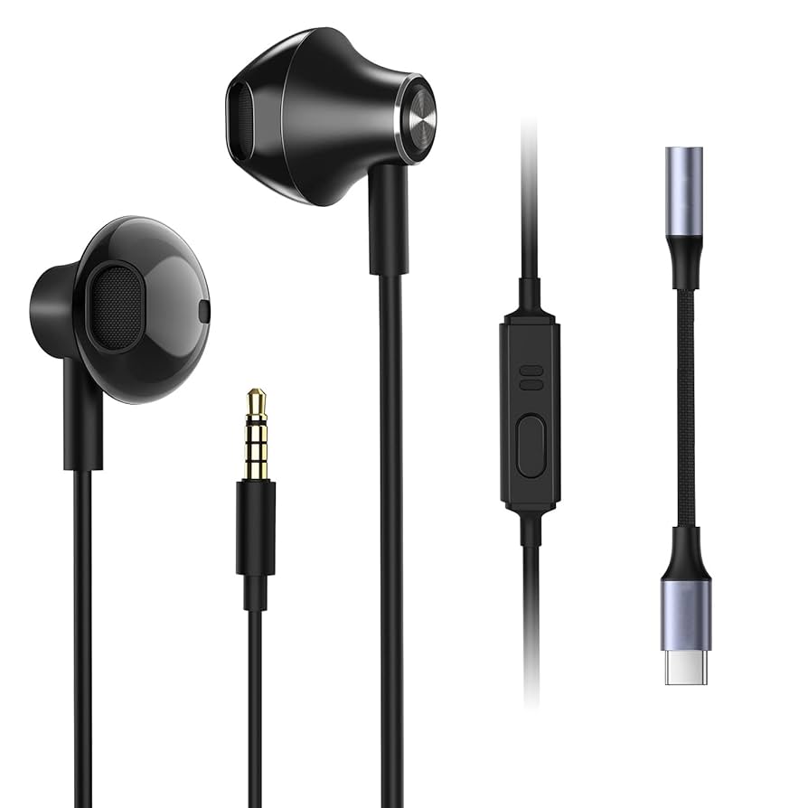 Android/PC有線イヤホン3.5mm音量調節ステレオイヤフォン ヘッドホン 51fvRwLUUuL.jpg_BO30,255,255,