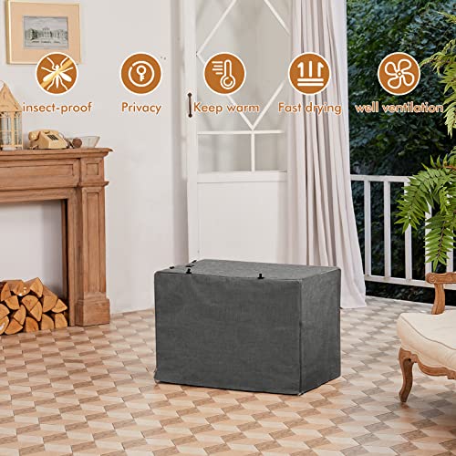 X-ZONE PET Copertura per gabbia per cani a doppia