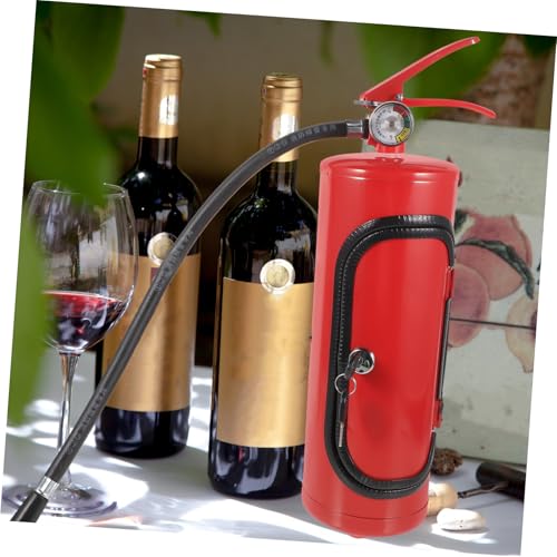 Porte-bouteilles extincteur original, idée cadeau vin pour bar à la maison