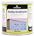Produktbild Shabby Chic Möbel Kreidefarbe matt Lack Landhaus Stil Vintage Look 750ml (Hellgrau - 100)