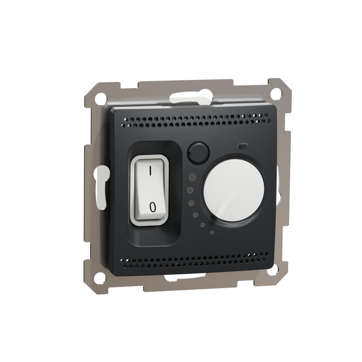 Minuteur 10 A Anthracite Schneider SDD114508 interrupteur temporisé mural