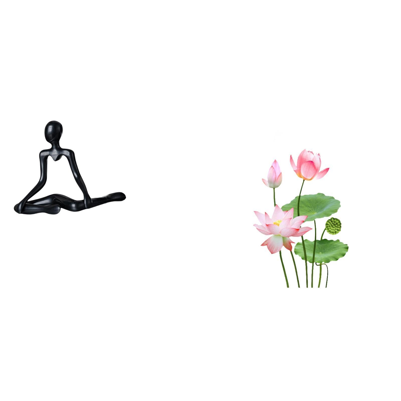 Creative Abstract Thinker Sculpture and Retro Wall Art Decor Unique Decorative Figurine and PVC Sticker for Home Bedroom Living Room|Home & Garden|Home Décor|Figurines-image-6