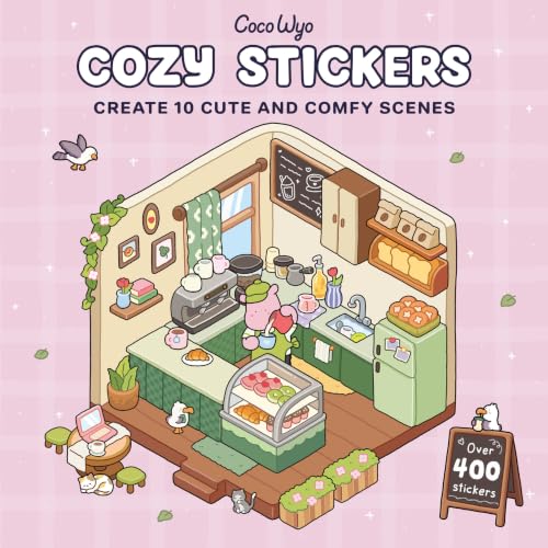 Cozy Stickers: Create your own cozy spaces with 400+ stickers