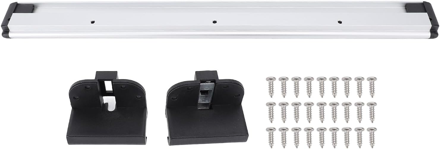 Focket RV Table Rail, 500mm Aluminum Alloy Wall Mount Table Support with Anodized Finish, for RV Motorhome Trailer Boat Yacht Indoor Balcony