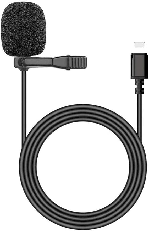 mcoplus Clipon Lapel Mic Mini Lavalier Microphone for