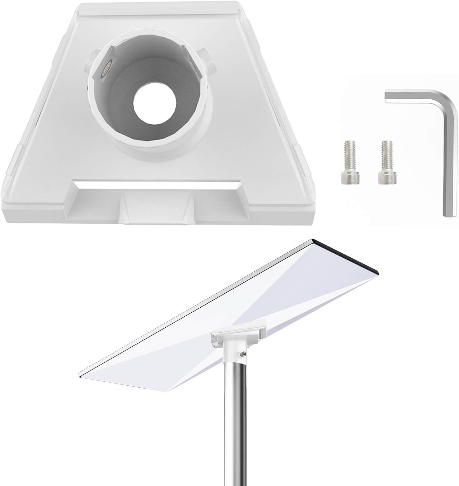 Starlink Gen 3 Pipe Adapter, Pole Mount for Starlink Gen 3 Standard Dish Starlink Accessories V3 Mounting Kit for Star Link Kickstand Dishy (Starlink Gen 3)