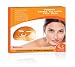 Natural Organic Orange Collagen Face Mask - Anti Aging, Moisturize, Rejuvenate, Cleanse & Antioxidant - Age Defying Skin Treatment, Erase Dark Spots, Acne Scar & Blemishes For All Skin Types (5PK)