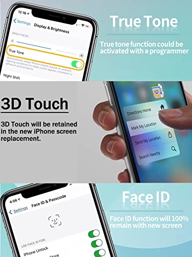 Ayake FOR IPHONE 11 Screen Replacement Black thumb #2