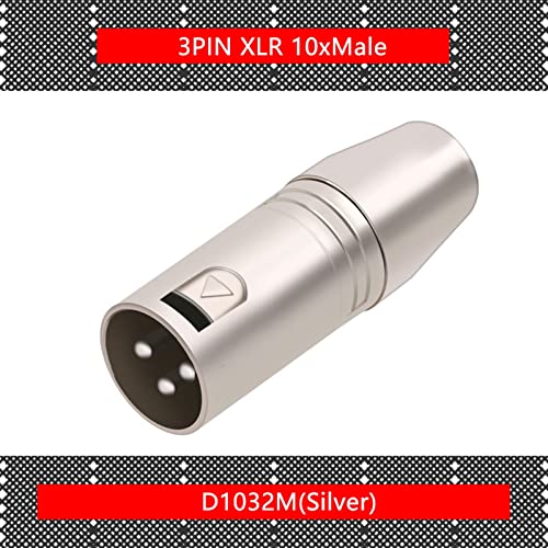 Conector XLR de 3 pines a Jack para grabar podcasts con microfonos en mesas de mezcla 3