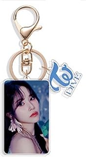 Twice キーチェーン アルバム DIVE グッズ バッグ ペンダント アクリル キーリング アクセサリー ファンコレクション, マルチ, STANDARD