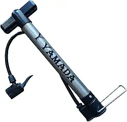 BOMBA DE CHÃO BICICLETA OFICINA YAMADA SCHRADER PRESTA