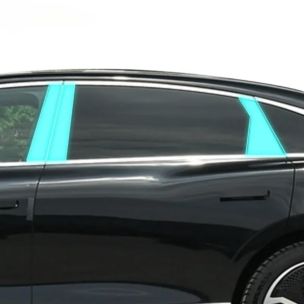 Film de carrosserie extérieur de voiture B C Membrane de prévention des rayures TPU PPF Film de peinture Accessoires pour DFM Voyah Free 2024 (transparent)
