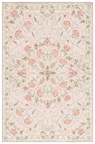 Tapete SAFAVIEH Chelsea Collection 159x99 cm Beige Verde miniatura 3