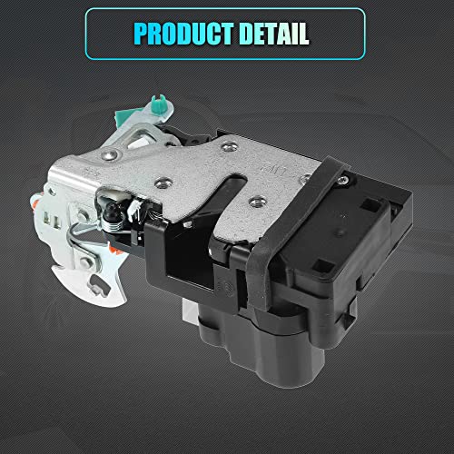 Image of X AUTOHAUX 15110641 Front Left Driver Side Door Lock Latch Actuator W /o Keyless Entry for Cadillac Escalade for Chevy Silverado for GMC Sierra