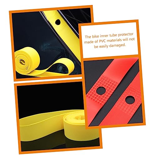 Abaodam 4 rollos cinta protectora para llantas miniatura 4