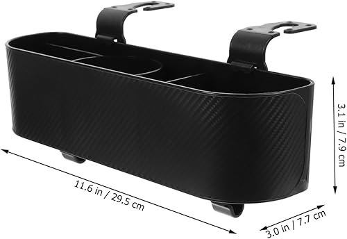 Miniatura 8 de ERINGOGO Caja de almacenamiento de coche universal para reposacabezas de coche, organizador de asiento trasero de coche, organizador de reposacabezas