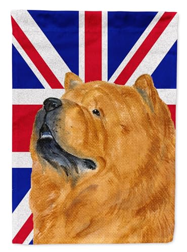 Drapeau Chow Chow Union Jack Caroline's Treasures multicolore de petite taille - 2