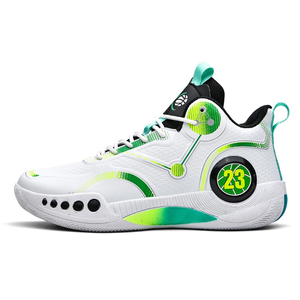 Hixingo Scarpe da Basket Uomo Scarpe da Ginnastica Scarpe da Corsa Sportive, Donna Traspirante Antiscivolo Sport Scarpe da Ragazzo, Unisex Adulto Scarpe Sportive per Basket Tennis