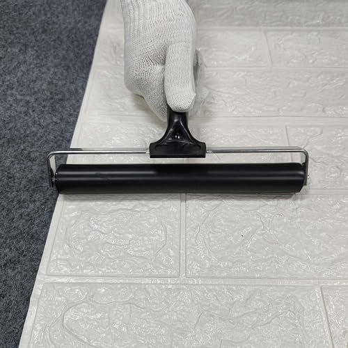 7.9in Rubber Roller, Tape Roller for Print, Tape, Wallpapers, Scrapbooks，Silicone Seam Roller Tool for PVC/TPO/EPDM Ply Roofing Tape，Wallpaper etc. by Ailenyun - Image 6