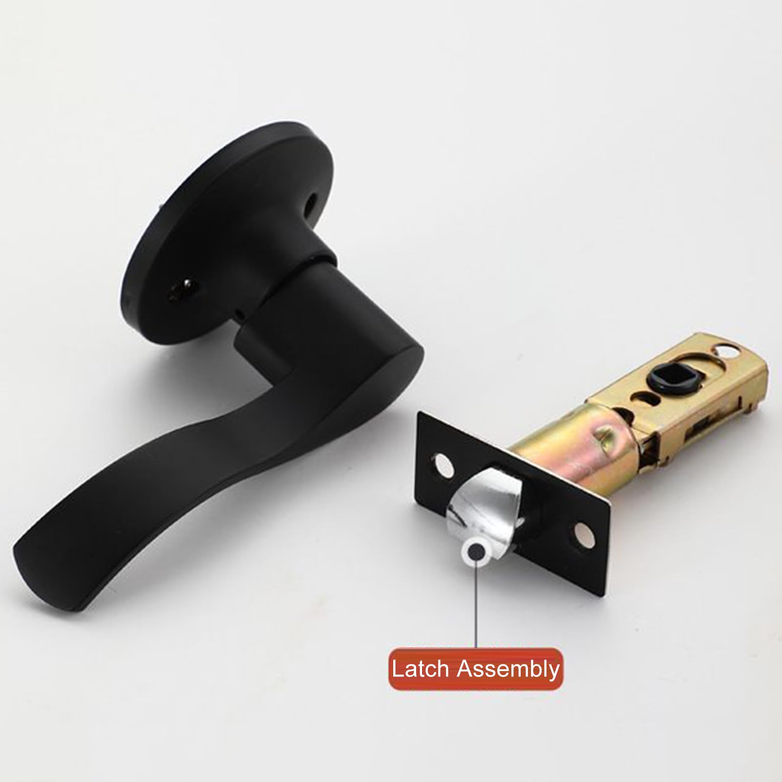 Juego de pomo y cerradura puerta principal suministro de herrajes de | Manija En Aluminio Aleado Con Cerradura Para Entrada Exterior Jardín Patio Balcón Traspatio
