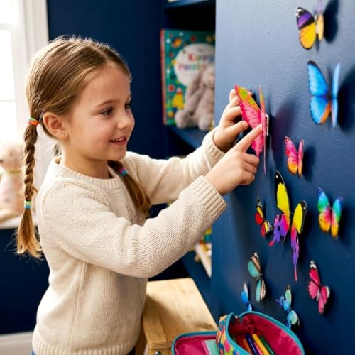 Image of SpecialYou Butterfly Wall Stickers for Home Decoration, Home Decor, Wall Decor Items for Living Room, Room Decoration Items, Stickers Sets - 12pcs(12, Multicolor)