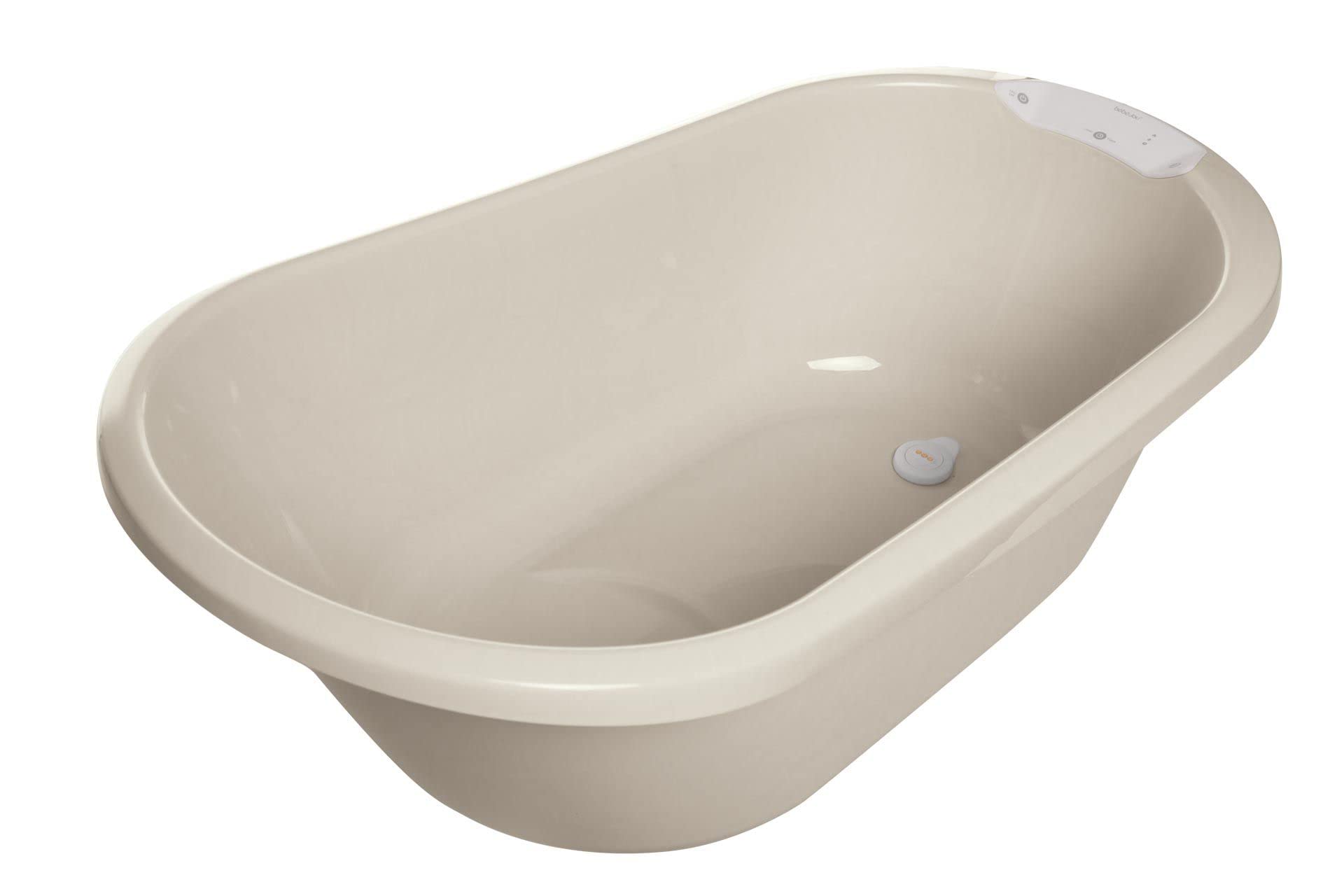 Bebe-jou Set Sense Bañera Led Beig + Soporte Sense + Hamaca Baño + Tubo Desagüe