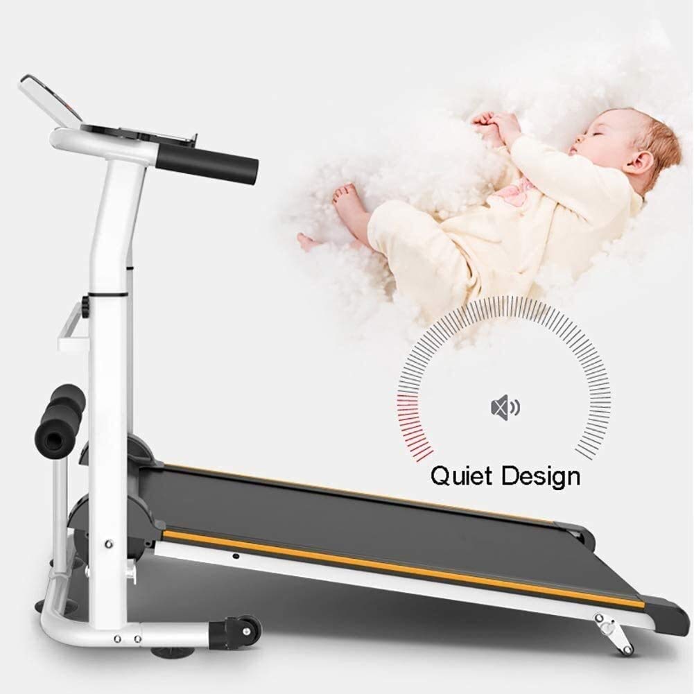 Bieżnia, mechaniczna składana bieżnia wielofunkcyjna mini bieżnia cicha bieżnia bieżnia domowa bieżnia fitness, dla mężczyzn i kobiet
