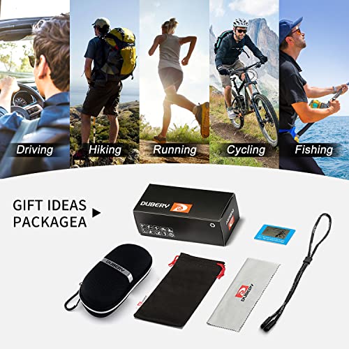 Image of Sports Polarized Sunglasses for Men Women Driving Fishing Baseball Cycling 100% UV Protection Wrap Around Sun Glasses