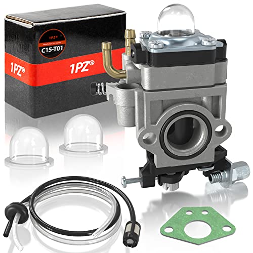 1pz C15-T01 Kit De Carburador 15mm Para Motor De Desbrozadora De 52 Cc 49 Cc 47cc 43 Cc 2 Tiempos, Con Bombilla De Imprimación, Junta, Filtro Ga 1pz C15-T01 Kit De Carburador 15mm Para Motor De Desbrozadora De 52 Cc 49 Cc 47cc 43 Cc 2 Tiempos, Con Bombilla De Imprimación, Junta, Filtro Ga
